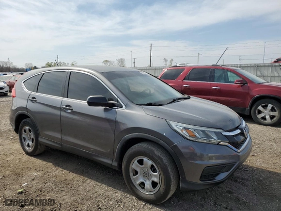 2015 Honda CR-V LX with VIN 3CZRM3H33FG714294, listed as a Copart auction lot 53556795 with 105,863 mi miles and Clean Title. Bid and sale history available at carsss.com. Image 4.