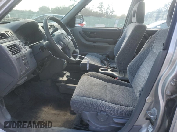 1998 Honda CR-V LX with VIN JHLRD2845WC001959, listed as a Copart auction lot 46088645 with 219,056 mi miles and Salvage Title. Bid and sale history available at carsss.com. Image 7.