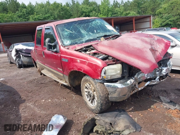 2003 Ford F-250 XL with VIN 1FTNW21P63EC14283, listed as a IAAI auction lot 42351569 with 22,625 mi miles and . Bid and sale history available at DreamBid. Image 1.