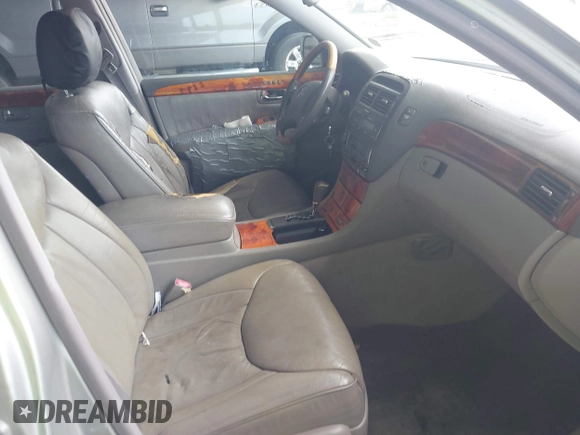 2001 Lexus LS 430 with VIN JTHBN30F010016733, listed as a IAAI auction lot 42240794 with 189,773 mi miles and . Bid and sale history available at DreamBid. Image 5.