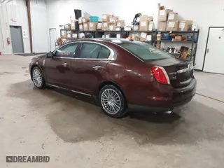 2009 Lincoln MKS with VIN 1LNHM94R39G601388, listed as a IAAI auction lot 41606169 with 192,662 mi miles. Bid and sale history available at carsss.com. Image 3.