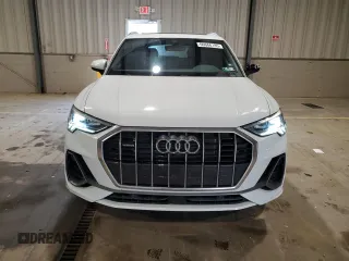 2024 Audi Q3 S line Premium Plus with VIN WA1EEDF37R1055403, listed as a Copart auction lot 60666185 with 6,982 mi miles and Salvage title. Bid and sale history available at DreamBid. Image 5.