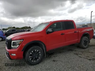 2021 Nissan Titan SL z VIN 1N6AA1EDXMN523275, wystawiony jako Copart lot #55759185 z przebiegiem 65 600 mil mil oraz Szkoda całkowita • Salvage title. Historia ofert i sprzedaży dostępna na DreamBid. Obrazek 1.