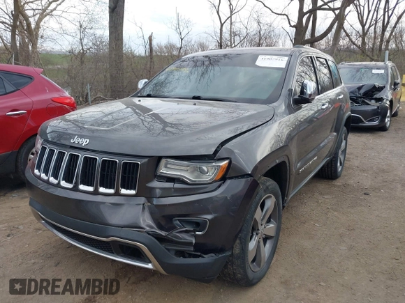 2014 Jeep Grand Cherokee Limited with VIN 1C4RJFBG3EC534827, listed as a IAAI auction lot 41907916 with 138,811 mi miles and . Bid and sale history available at DreamBid. Image 2.