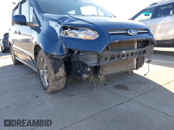 2015 Ford Transit Connect Wagon Titanium with VIN NM0GE9G75F1177148, listed as a IAAI auction lot 41035037 with 139,205 mi miles. Bid and sale history available at carsss.com. Image 6.