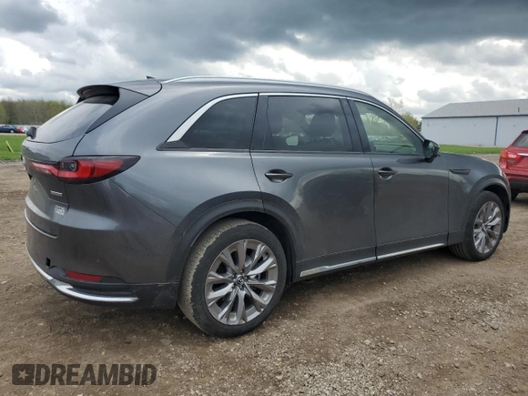 2024 Mazda CX-90 Premium z VIN JM3KKDHD2R1168478, wystawiony jako Copart lot #54739275 z przebiegiem 19 520 mil mil oraz Szkoda całkowita • Salvage title. Historia ofert i sprzedaży dostępna na DreamBid. Obrazek 3.