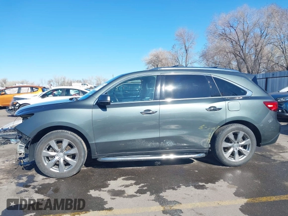 2016 Acura MDX w/Advance with VIN 5FRYD4H9XGB009333, listed as a IAAI auction lot 41799106 with 143,192 mi miles. Bid and sale history available at carsss.com. Image 15.