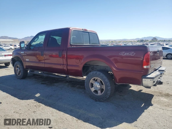 2005 Ford F-250 XL with VIN 1FTSW21P95EA38612, listed as a Copart auction lot 55446725 with Not provided miles and Salvage title. Bid and sale history available at DreamBid. Image 2.