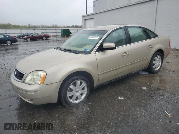 2005 Ford Five Hundred SE with VIN 1FAFP26175G189901, listed as a Copart auction lot 52849785 with 59,914 mi miles and Clean Title. Bid and sale history available at carsss.com. Image 1.