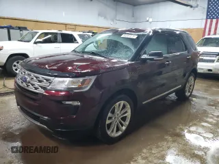 2018 Ford Explorer XLT z VIN 1FM5K8D89JGB41975, wystawiony jako Copart lot #54397275 z przebiegiem 102 541 mil mil oraz Szkoda całkowita • Salvage title. Historia ofert i sprzedaży dostępna na DreamBid. Obrazek 1.