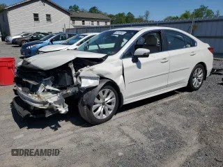 2017 Subaru Legacy Premium with VIN 4S3BNAH6XH3036572, listed as a Copart auction lot 54140945 with Not provided miles and Salvage title. Bid and sale history available at DreamBid. Image 1.