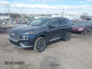 2021 Hyundai Santa Fe Limited with VIN 5NMS4DAL6MH334293, listed as a IAAI auction lot 41422771 with 38,979 mi miles. Bid and sale history available at carsss.com. Image 2.