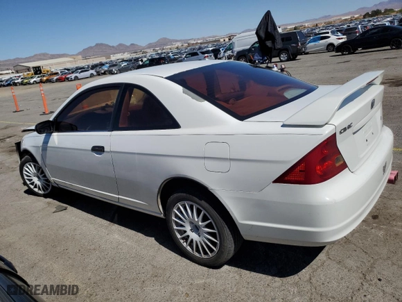 2001 Honda Civic LX with VIN 1HGEM22541L044275, listed as a Copart auction lot 49787265 with 216,899 mi miles and Salvage Title. Bid and sale history available at carsss.com. Image 2.