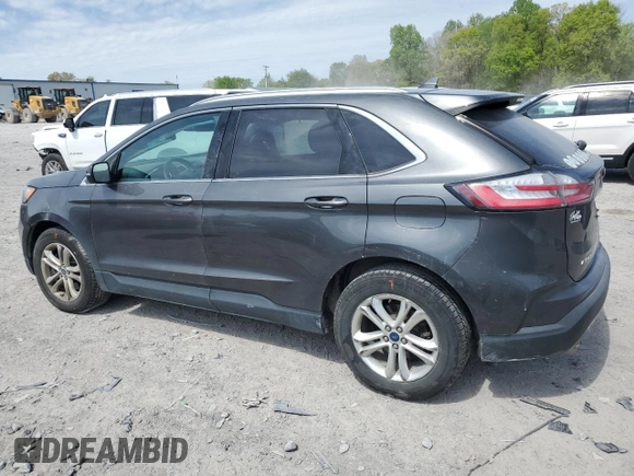 2019 Ford Edge SEL with VIN 2FMPK4J90KBB11769, listed as a Copart auction lot 53610965 with 129,524 mi miles and Salvage Title. Bid and sale history available at carsss.com. Image 2.