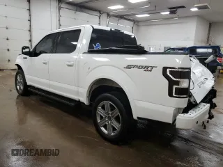 2019 Ford F-150 XL с VIN 1FTEW1EP9KFA70919, выставлен на аукционе Copart как лот 56696865 с пробегом 97 473 миль миль и Чистый • Clean title. История ставок и продаж доступна на DreamBid. Изображение 2.