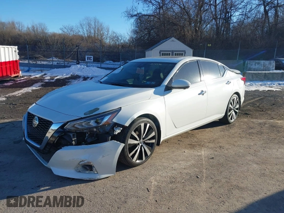2020 Nissan Altima Platinum with VIN 1N4BL4FV3LN304396, listed as a IAAI auction lot 41441448 with 105,664 mi miles and . Bid and sale history available at carsss.com. Image 18.
