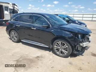 2019 Acura MDX Sport Hybrid w/Technology Pkg with VIN 5J8YD7H53KL000416, listed as a Copart auction lot 63522964 with 105,904 mi miles and Salvage Title. Bid and sale history available at carsss.com. Image 4.