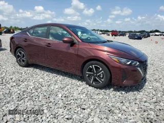 2024 Nissan Sentra SV с VIN 3N1AB8CV7RY299500, выставлен на аукционе Copart как лот 61655615 с пробегом 21 133 миль миль и Чистый • Clean title. История ставок и продаж доступна на DreamBid. Изображение 4.