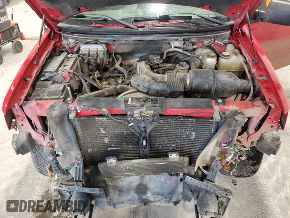 2008 Ford F-150 STX with VIN 1FTRX14W88FC05405, listed as a Copart auction lot 59258595 with 105,434 mi miles and Clean title. Bid and sale history available at DreamBid. Image 11.