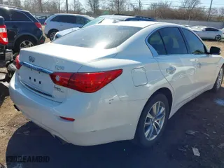 2015 Infiniti Q50 Premium with VIN JN1BV7AR9FM403544, listed as a IAAI auction lot 41739851 with NaN miles. Bid and sale history available at carsss.com. Image 4.