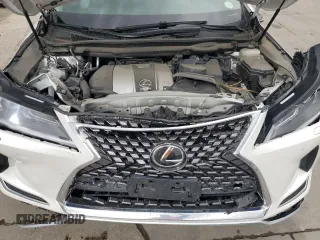 2021 Lexus RX 350 with VIN JTJHZMDA7M2051652, listed as a Copart auction lot 57218985 with 17,013 mi miles and Salvage title. Bid and sale history available at DreamBid. Image 12.