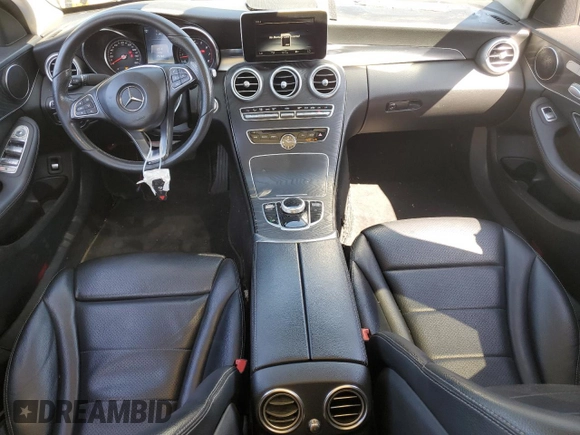 2017 Mercedes-Benz C 300 with VIN 55SWF4JB2HU206691, listed as a Copart auction lot 66406735 with 71,266 mi miles and Clean title. Bid and sale history available at DreamBid. Image 8.