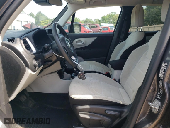 2020 Jeep Renegade Latitude with VIN ZACNJABB2LPL86875, listed as a Copart auction lot 57559765 with 59,806 mi miles and Salvage title. Bid and sale history available at DreamBid. Image 7.