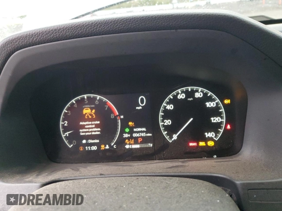 2024 Honda Ridgeline RTL with VIN 5FPYK3F54RB016029, listed as a Copart auction lot 82542864 with 6,745 mi miles and Salvage title. Bid and sale history available at DreamBid. Image 9.