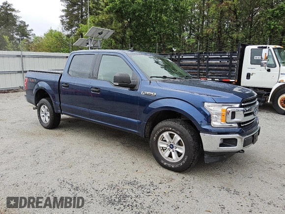 2019 Ford F-150 XL with VIN 1FTEW1E47KKE49673, listed as a Copart auction lot 50932405 with 85,208 mi miles and Clean Title. Bid and sale history available at carsss.com. Image 4.