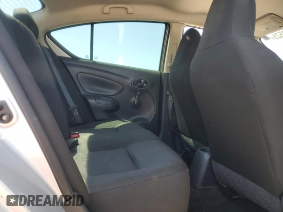 2017 Nissan Versa SV with VIN 3N1CN7AP1HL848232, listed as a Copart auction lot 61668525 with 59,578 mi miles and Salvage title. Bid and sale history available at DreamBid. Image 10.