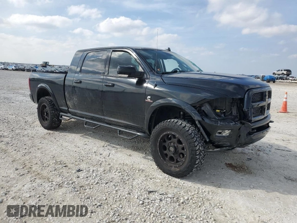 2014 Ram 2500 Laramie with VIN 3C6UR5NL3EG174940, listed as a Copart auction lot 45772225 with 92,036 mi miles and Salvage title. Bid and sale history available at DreamBid. Image 4.