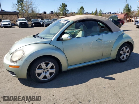 2007 Volkswagen Beetle with VIN 3VWRF31YX7M416329, listed as a Copart auction lot 50459665 with 179,457 mi miles and Clean Title. Bid and sale history available at DreamBid. Image 1.