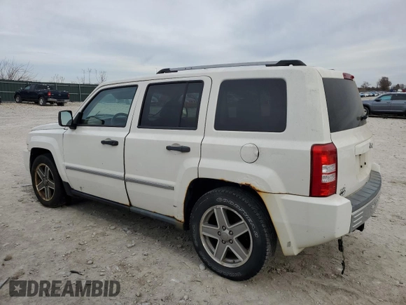 2008 Jeep Patriot Limited with VIN 1J8FT48W58D649307, listed as a Copart auction lot 84977034 with 211,629 mi miles and Clean Title. Bid and sale history available at DreamBid. Image 2.