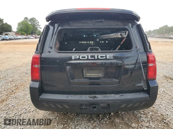 2019 Chevrolet Tahoe Commercial with VIN 1GNLCDEC8KR198072, listed as a Copart auction lot 56941625 with Not provided miles and Salvage title. Bid and sale history available at DreamBid. Image 6.