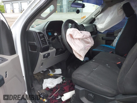 2019 Ford F-150 XL with VIN 1FTMF1C52KKD08601, listed as a IAAI auction lot 42256484 with 83,417 mi miles and . Bid and sale history available at DreamBid. Image 8.