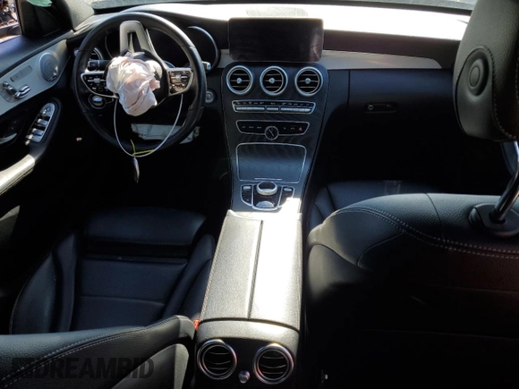 2021 Mercedes-Benz C 300 with VIN W1KWF8DB1MR605185, listed as a Copart auction lot 49703095 with Not provided miles and Non repairable. Bid and sale history available at DreamBid. Image 8.