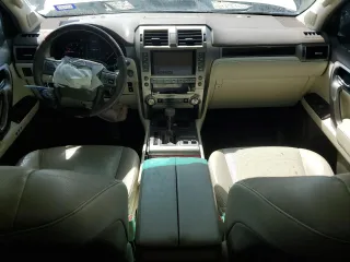 2014 Lexus GX 460 with VIN JTJBM7FX2E5085084, listed as a Copart auction lot 50129055 with 160,294 mi miles and Salvage Title. Bid and sale history available at carsss.com. Image 8.