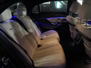 2018 Mercedes-Benz S 63 AMG with VIN WDDUG8JB5JA357171, listed as a Copart auction lot 61851595 with 4,824 mi miles and Clean title. Bid and sale history available at DreamBid. Image 6.