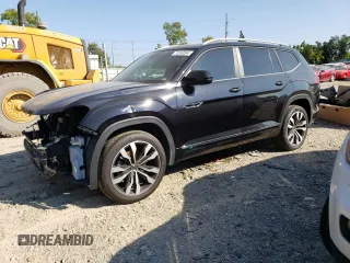 2021 Volkswagen Atlas SEL R-Line with VIN 1V2SR2CA9MC558284, listed as a Copart auction lot 71243264 with 94,236 mi miles and Non repairable. Bid and sale history available at DreamBid. Image 1.