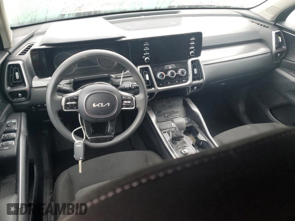 2023 Kia Sorento LX with VIN 5XYRG4LC7PG234883, listed as a Copart auction lot 46088235 with 35,973 mi miles and Salvage Title. Bid and sale history available at carsss.com. Image 8.
