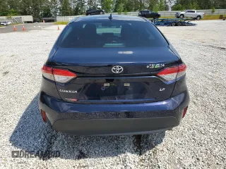 2023 Toyota Corolla LE with VIN 5YFB4MDE0PP051699, listed as a Copart auction lot 53589734 with 21,080 mi miles and Salvage Title. Bid and sale history available at carsss.com. Image 6.