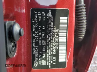 2013 Hyundai Genesis 3.8L z VIN KMHGC4DDXDU209542, wystawiony jako Copart lot #60845625 z przebiegiem 224 186 mil mil oraz Szkoda całkowita • Salvage title. Historia ofert i sprzedaży dostępna na DreamBid. Obrazek 12.