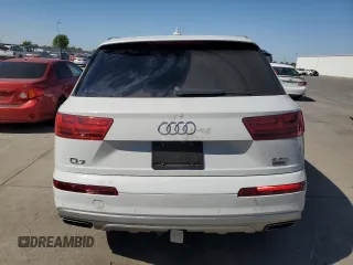2017 Audi Q7 Premium Plus with VIN WA1LAAF7XHD034157, listed as a Copart auction lot 53915115 with 92,388 mi miles and Salvage Title. Bid and sale history available at carsss.com. Image 6.