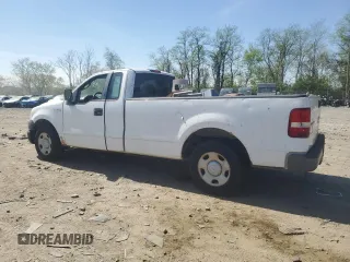 2008 Ford F-150 XL with VIN 1FTRF12258KC95137, listed as a Copart auction lot 53424845 with 210,017 mi miles and Clean Title. Bid and sale history available at carsss.com. Image 2.