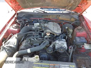 1996 Ford Mustang with VIN 1FALP4044TF203127, listed as a IAAI auction lot 41887713 with 86,008 mi miles. Bid and sale history available at carsss.com. Image 10.