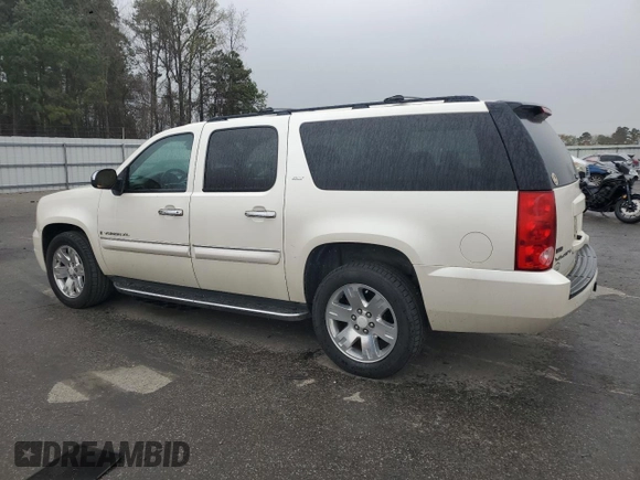 2008 GMC Yukon XL SLT 4SB z VIN 1GKFC16078R204417, wystawiony jako Copart lot #49478375 z przebiegiem 275 713 mil mil oraz Szkoda całkowita • Salvage title. Historia ofert i sprzedaży dostępna na DreamBid. Obrazek 2.