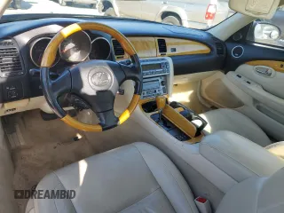 2005 Lexus SC with VIN JTHFN48Y950067800, listed as a Copart auction lot 49447765 with 76,030 mi miles and Salvage Title. Bid and sale history available at carsss.com. Image 8.