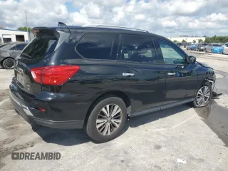2019 Nissan Pathfinder SL z VIN 5N1DR2MM3KC612268, wystawiony jako Copart lot #56787195 z przebiegiem 138 267 mil mil oraz Nie do naprawy • Non repairable. Historia ofert i sprzedaży dostępna na DreamBid. Obrazek 3.