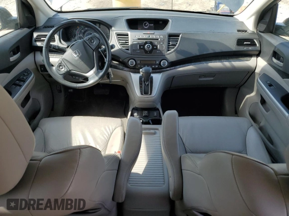 2013 Honda CR-V EX-L with VIN 2HKRM4H77DH631843, listed as a Copart auction lot 54602955 with 128,925 mi miles and Clean Title. Bid and sale history available at carsss.com. Image 8.