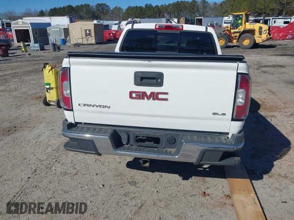 2015 GMC Canyon 2WD SLE with VIN 1GTG5BE32F1254150, listed as a IAAI auction lot 41380439 with 129,098 mi miles. Bid and sale history available at carsss.com. Image 16.